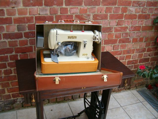 ancienne machine à coudre 